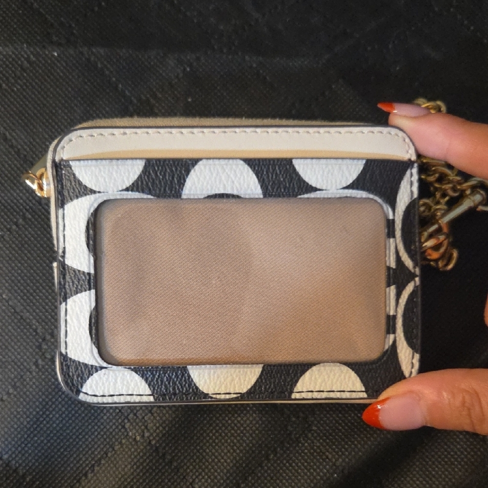 Black and White Card Holder